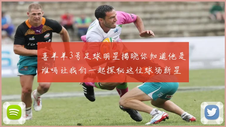 喜羊羊3号足球明星揭晓你知道他是谁吗让我们一起探秘这位球场新星