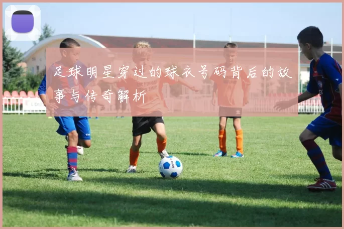 足球明星穿过的球衣号码背后的故事与传奇解析